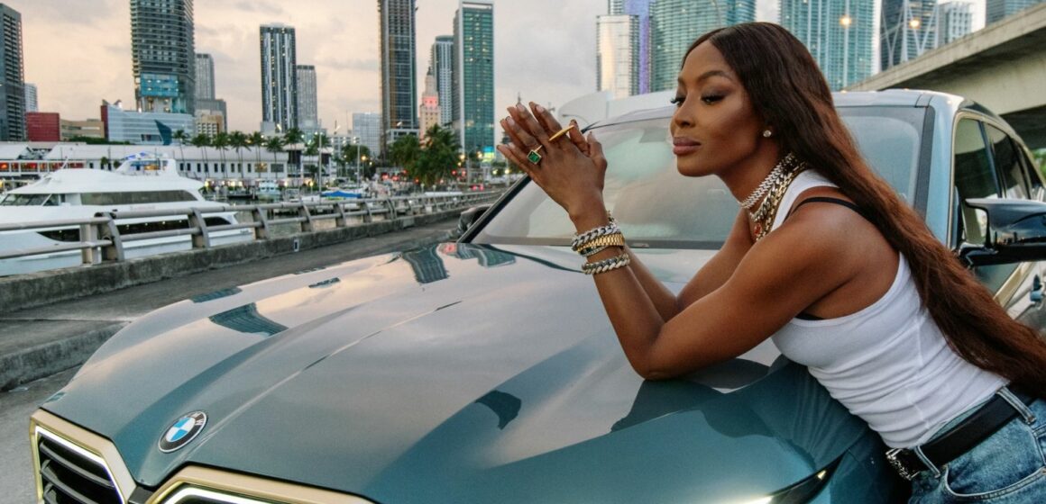 Naomi Campbell wird Co-Creator für die Launch-Kommunikation des ersten BMW XM.