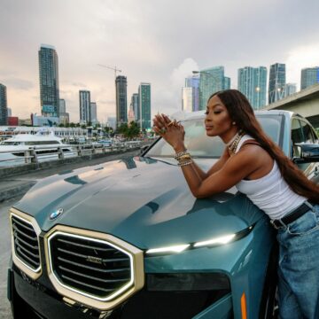 Naomi Campbell wird Co-Creator für die Launch-Kommunikation des ersten BMW XM.