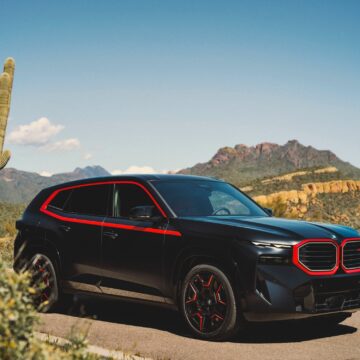 Der BMW XM Label Red.